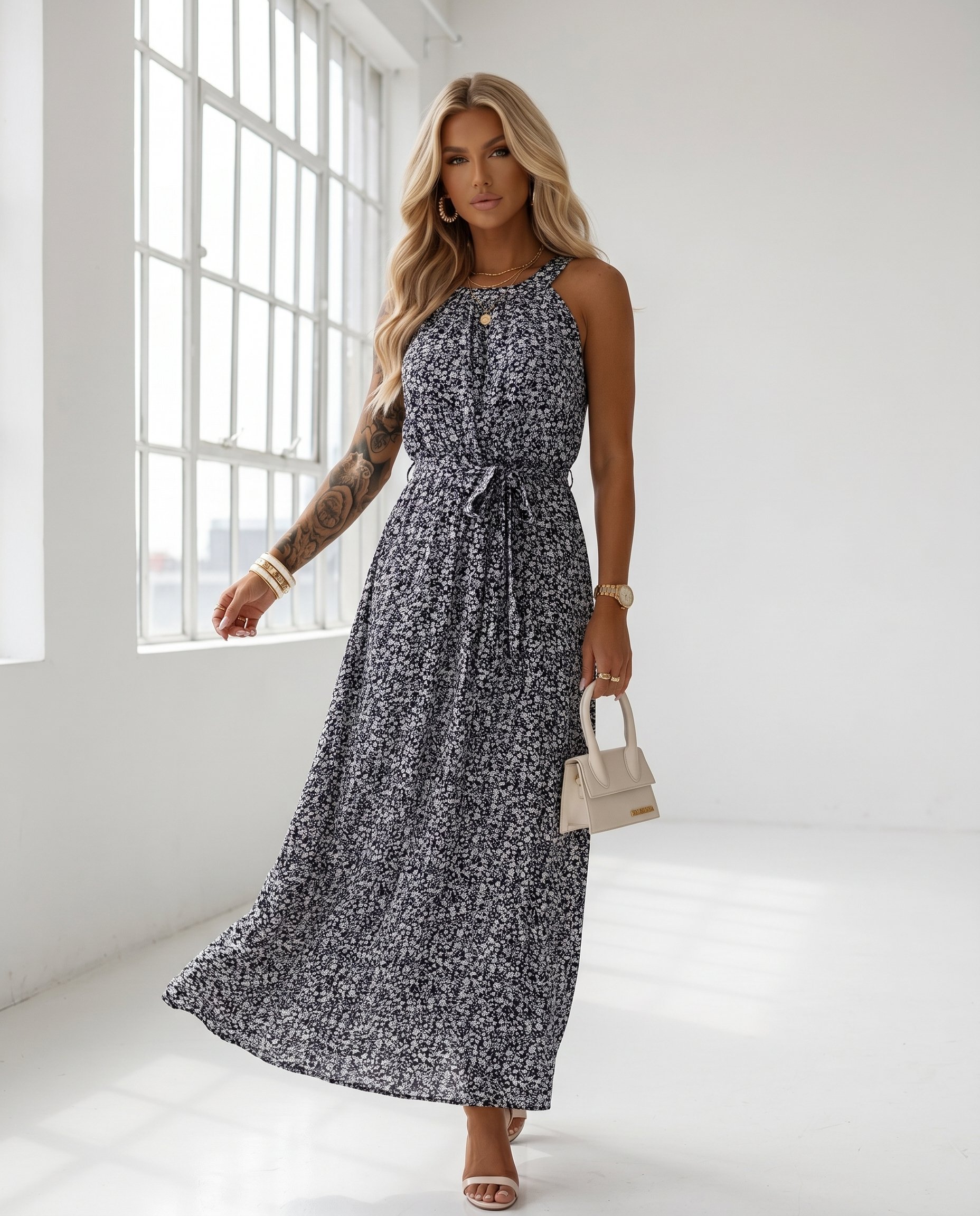 Sukienka GRETA Miss Sara Maxi