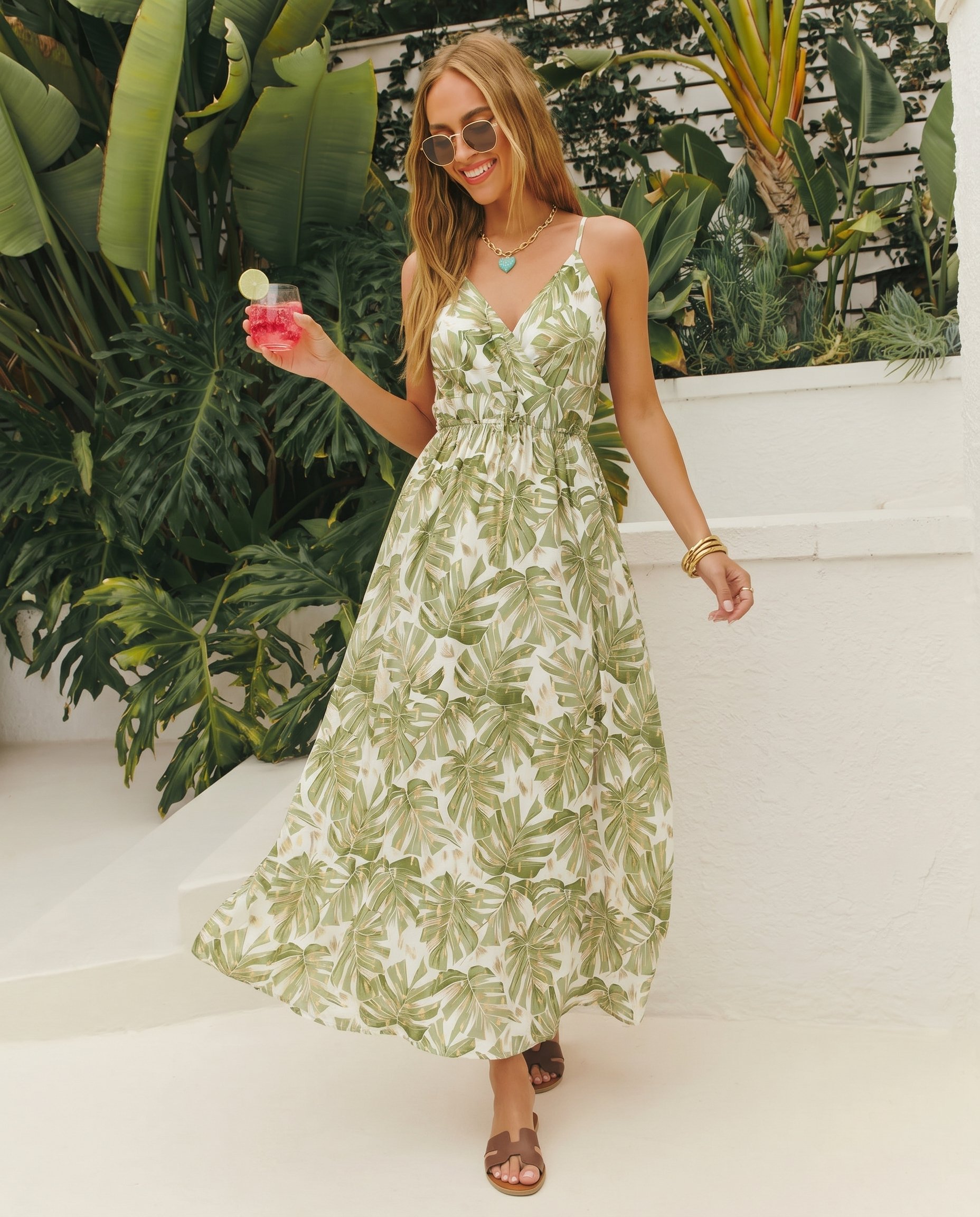 Sukienka TOBACCO GOLD Miss Sara Twine - 2