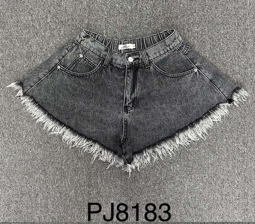 Cropped Faux leather Jacket
