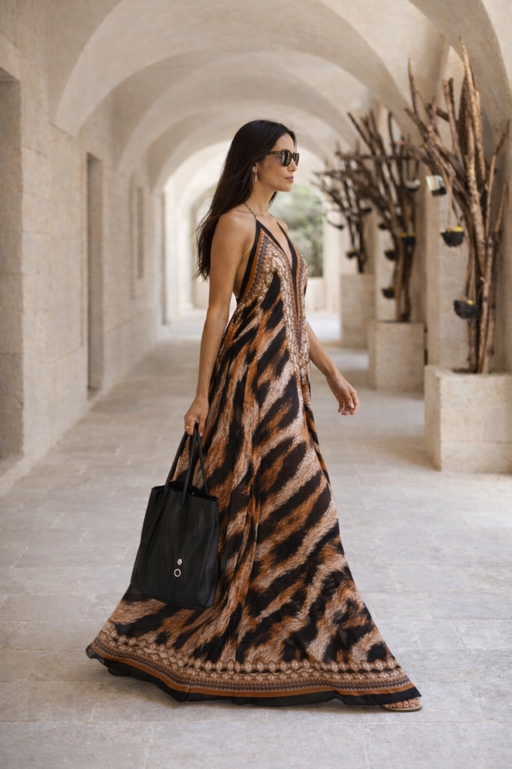 Cropped Faux leather Jacket