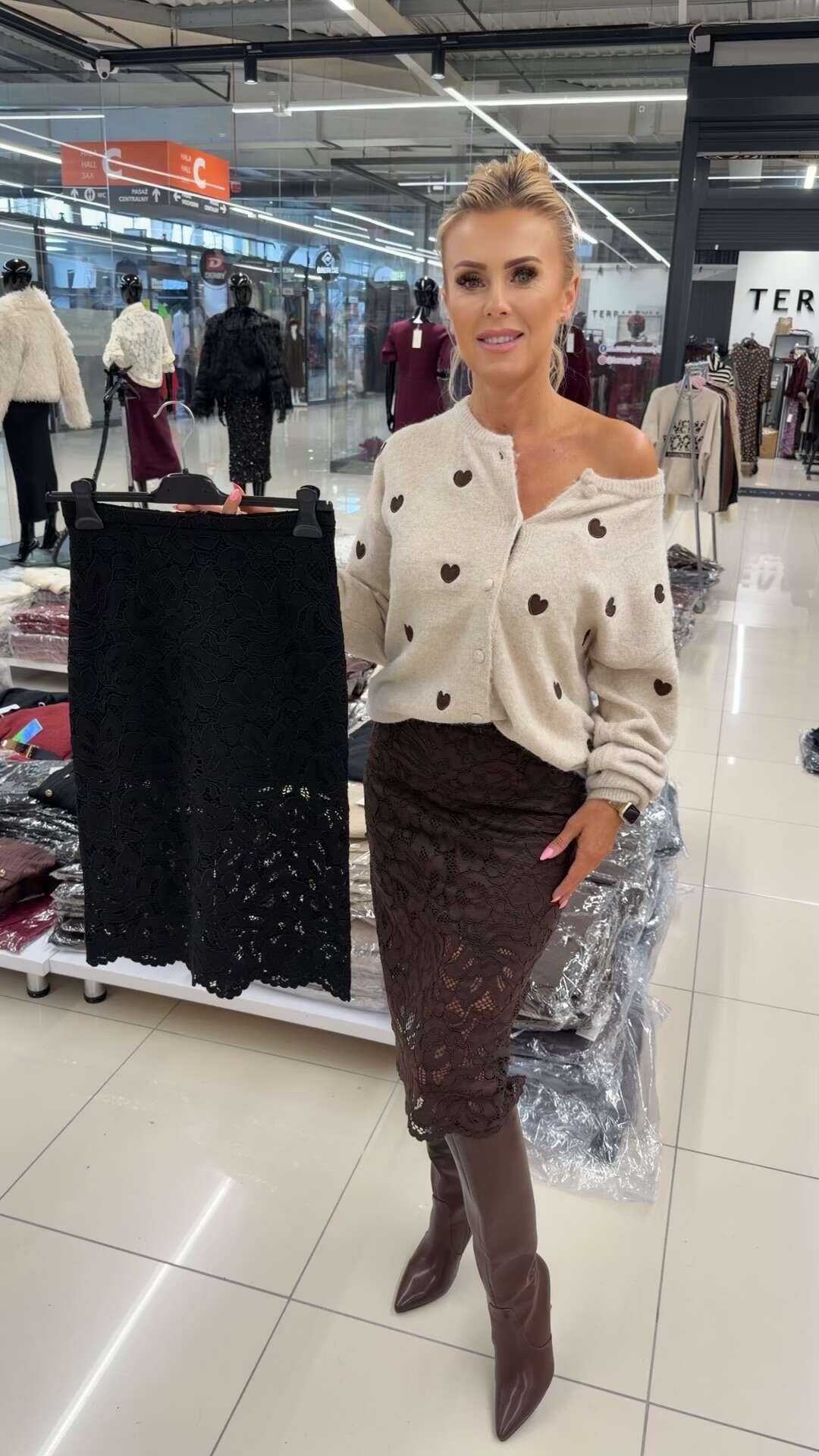 Cropped Faux leather Jacket