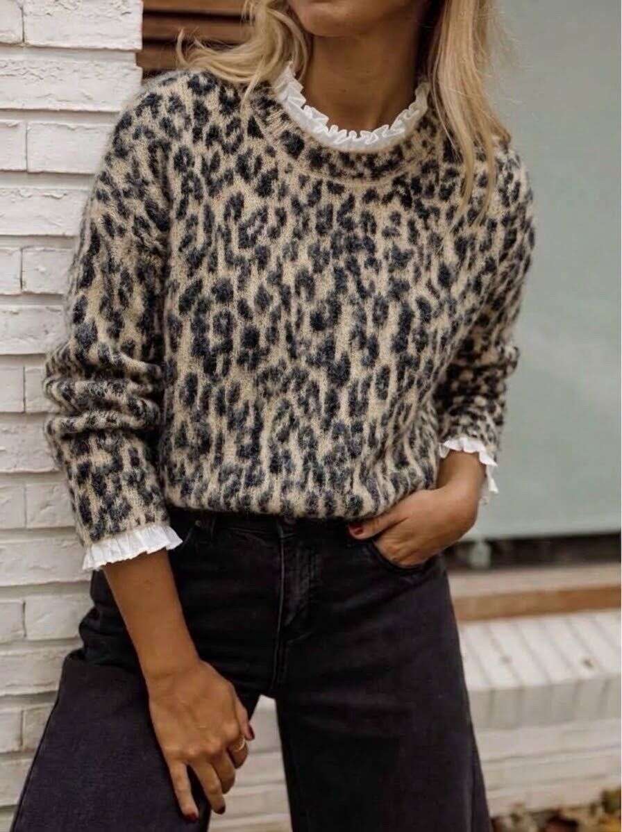 Cropped Faux leather Jacket
