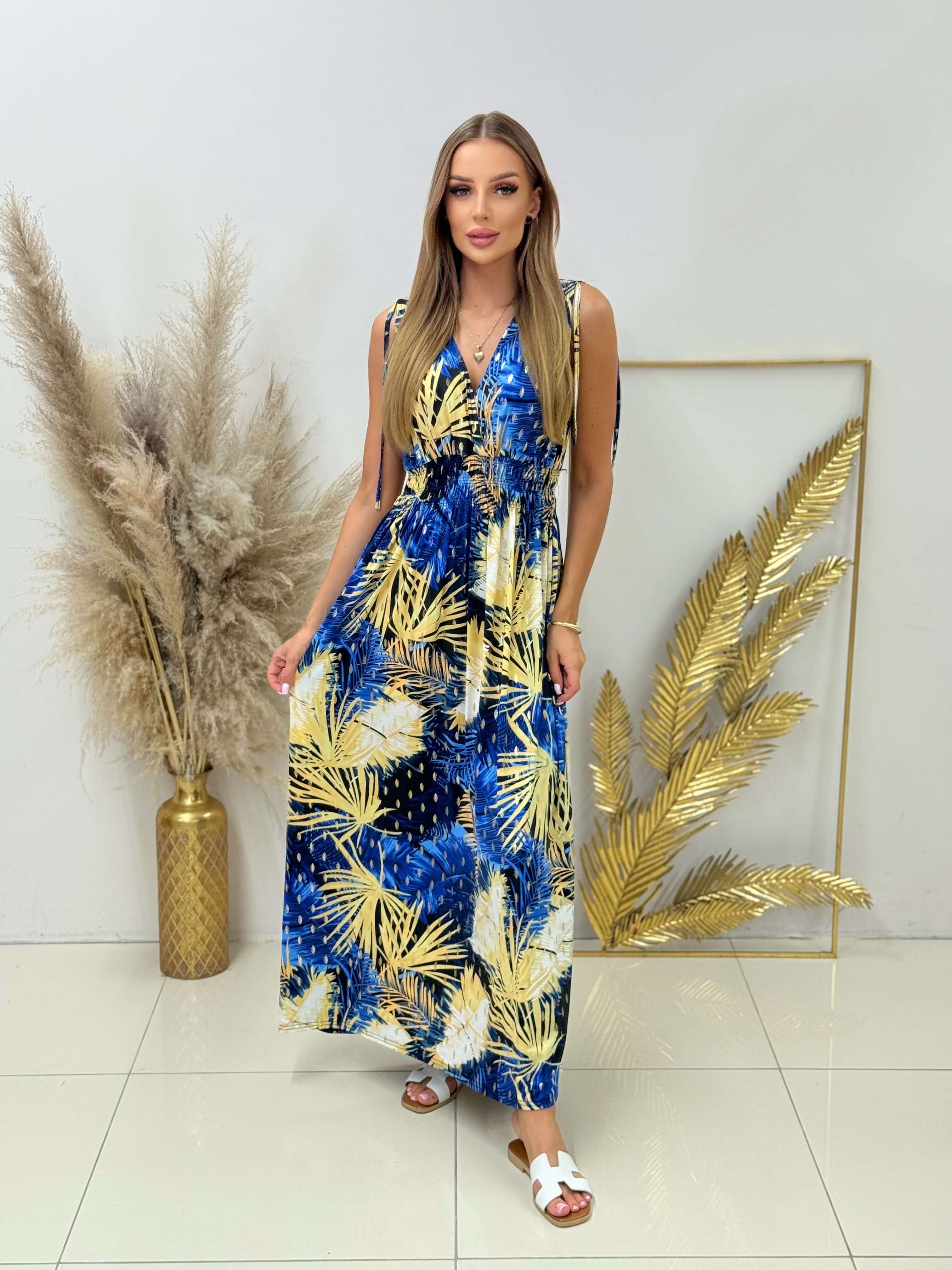 Sukienka TROPICO Zimny Materiał
