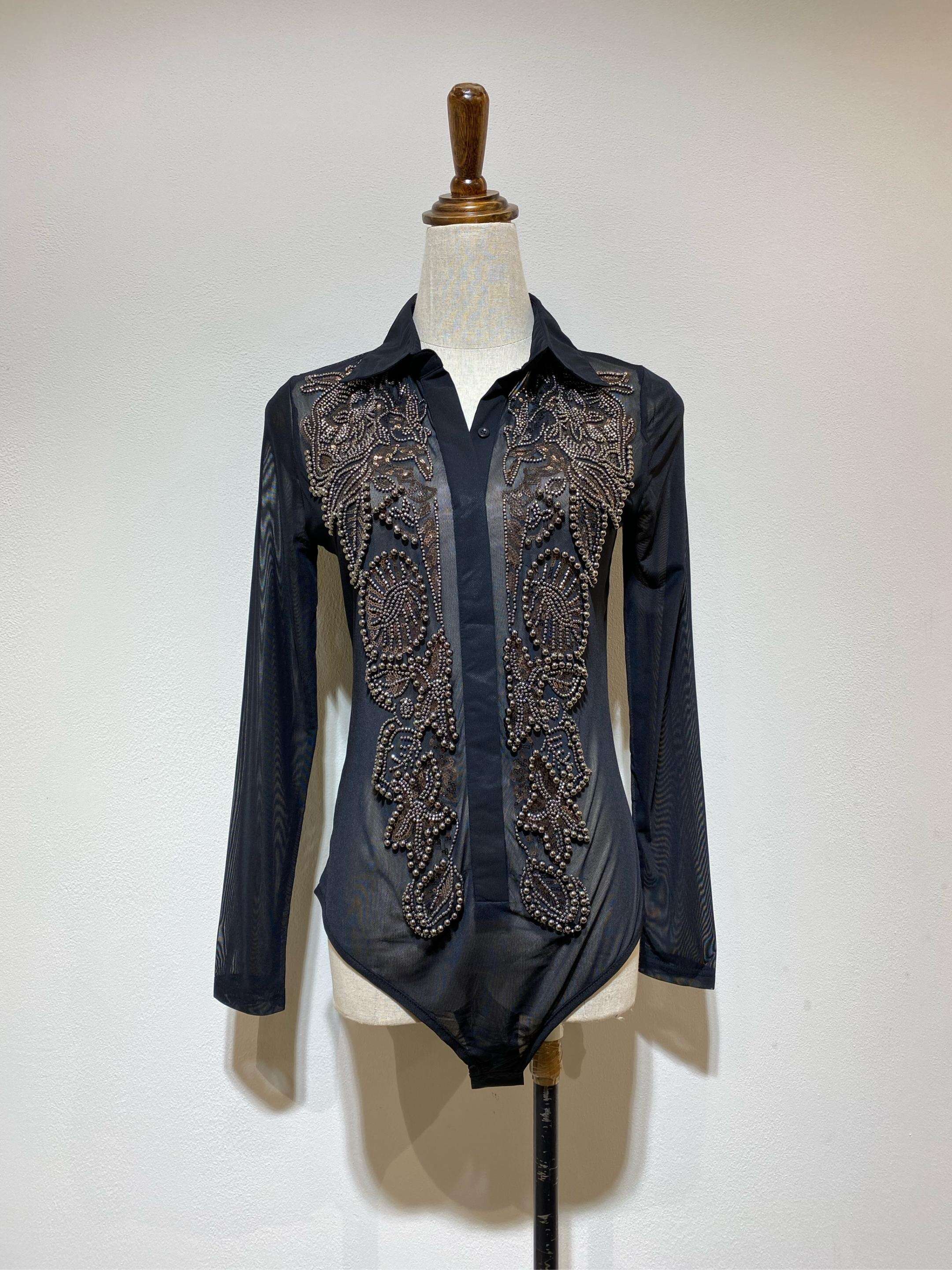 Cropped Faux leather Jacket