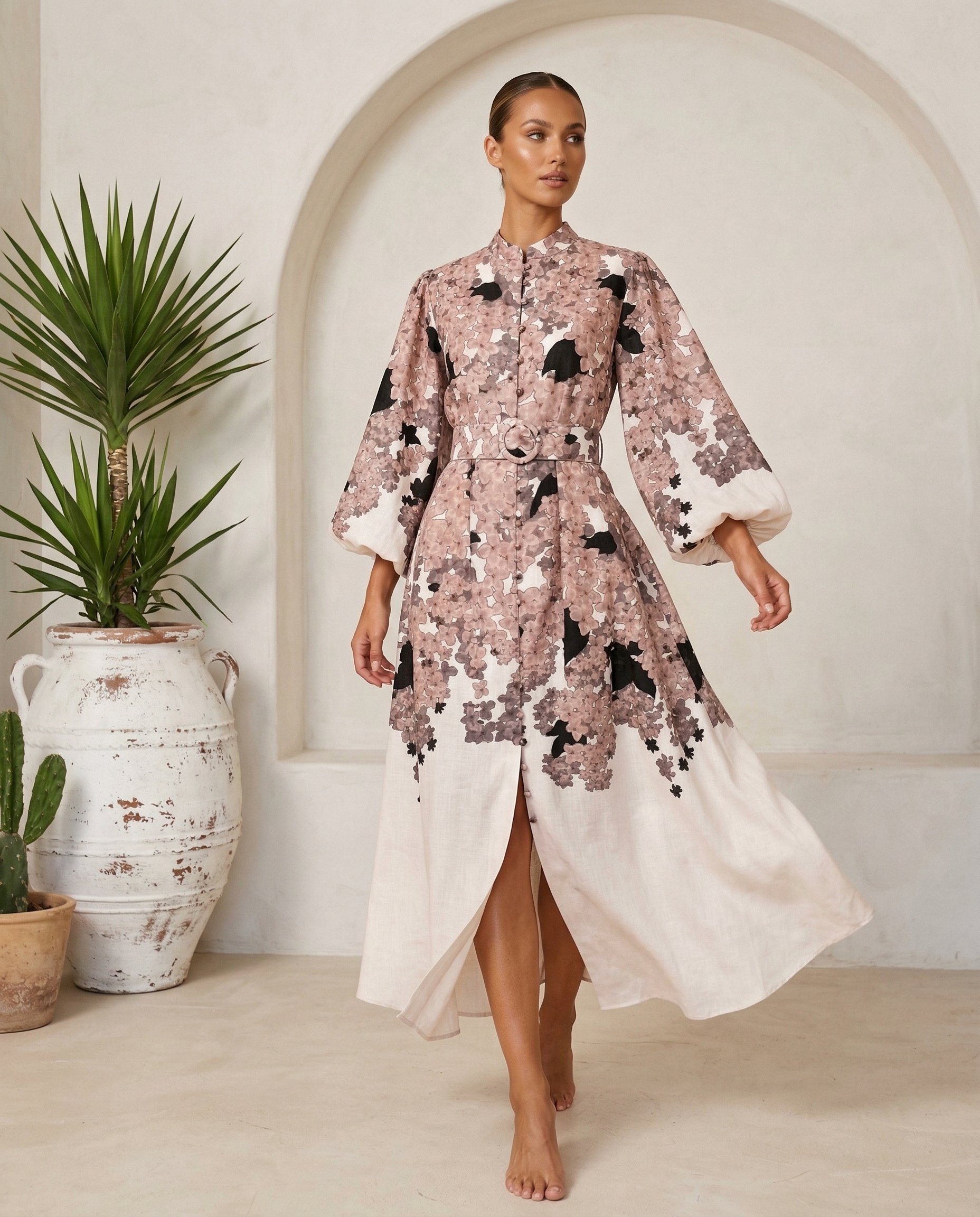 Cropped Faux leather Jacket