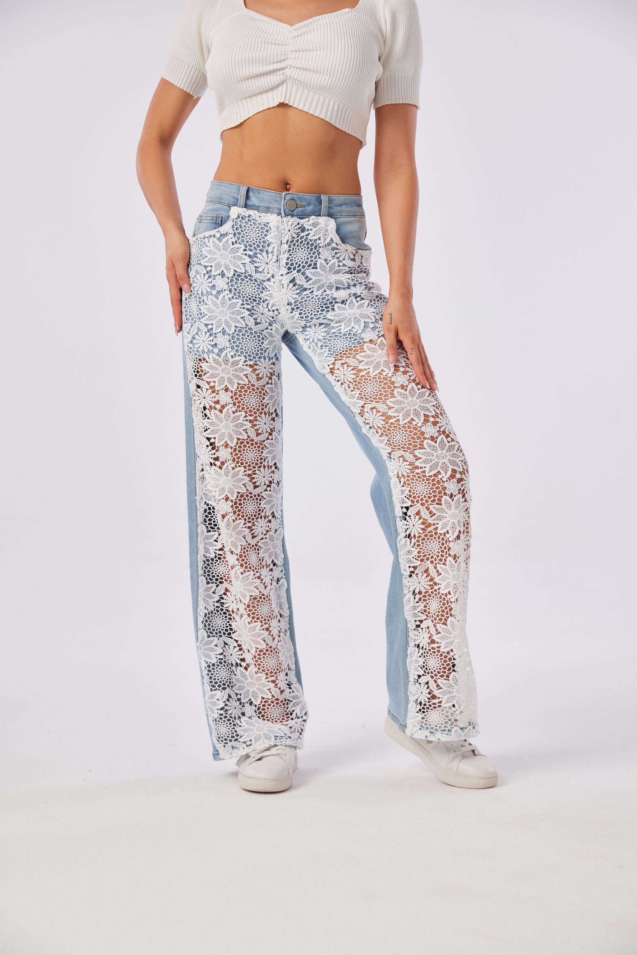 Cropped Faux leather Jacket