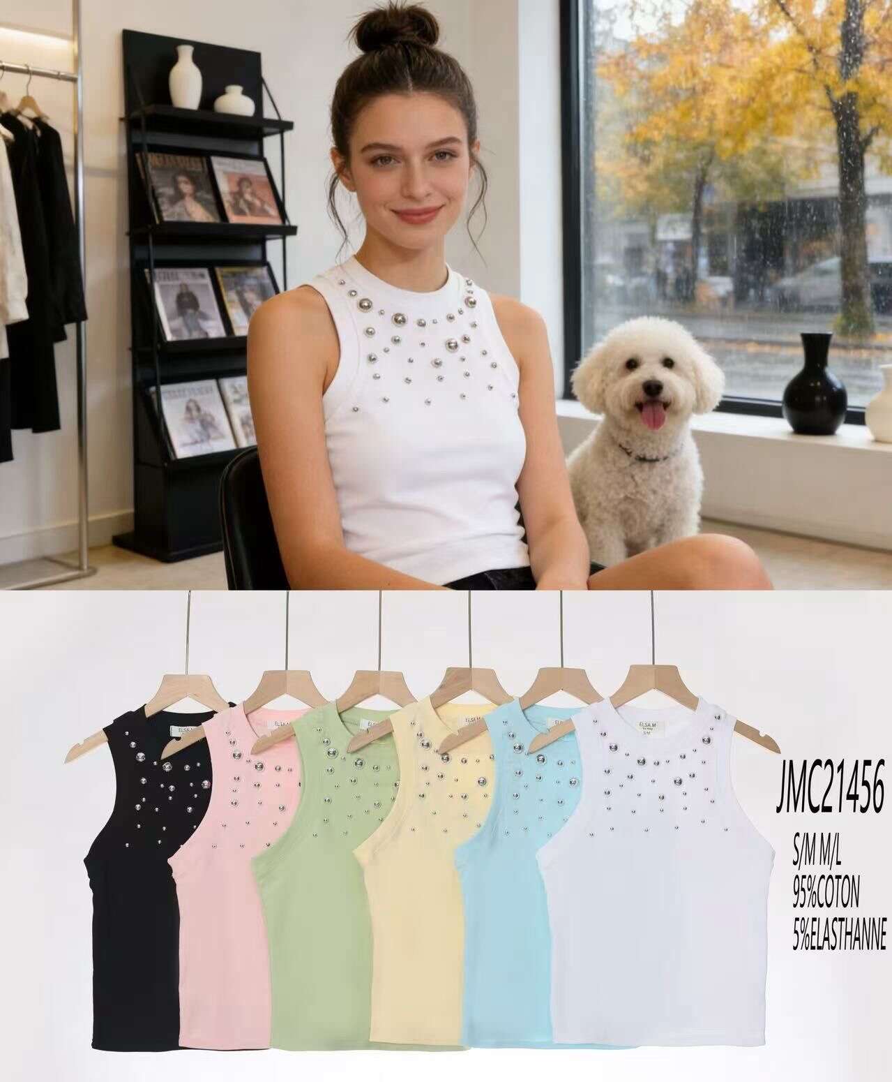 Cropped Faux leather Jacket