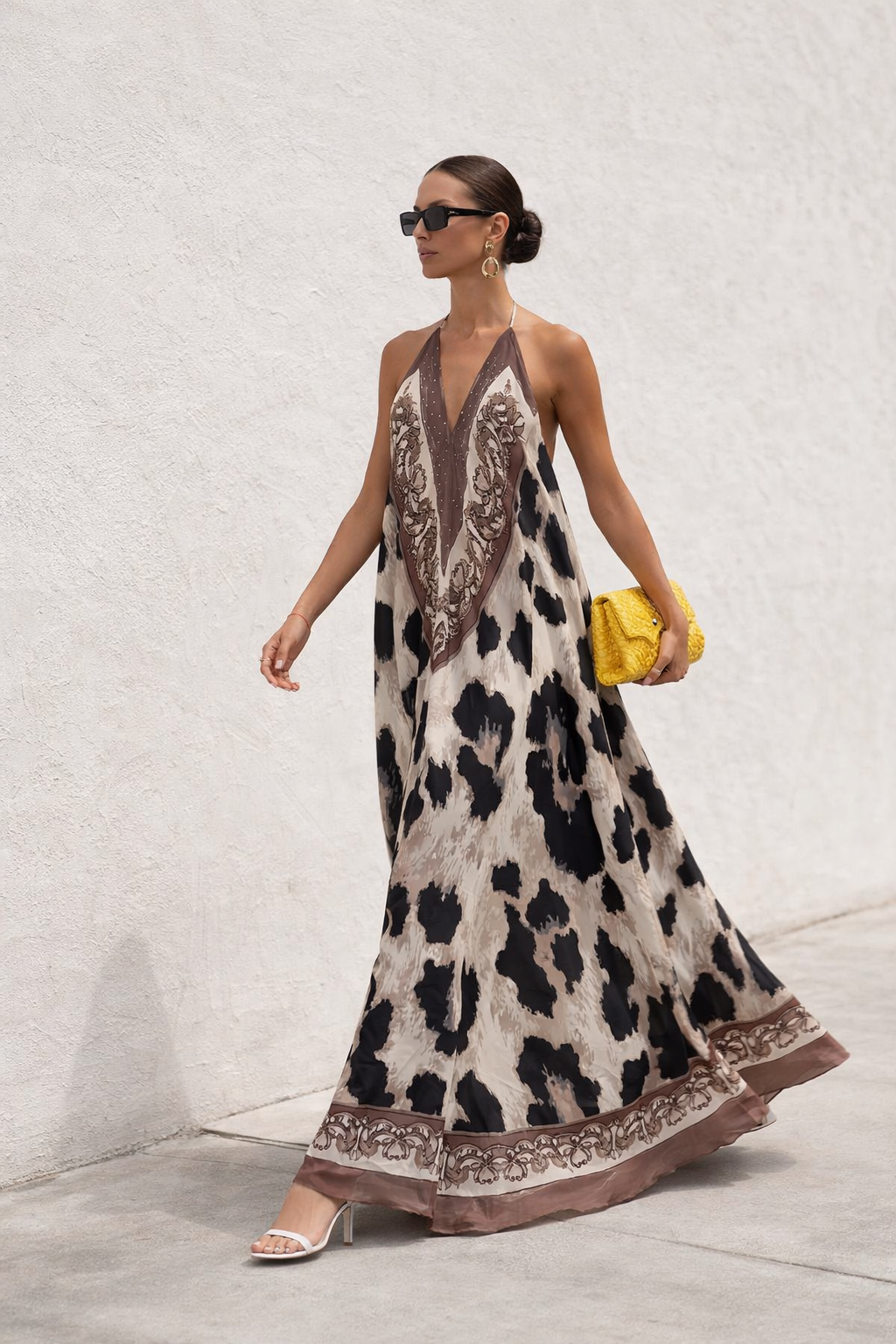 Cropped Faux leather Jacket