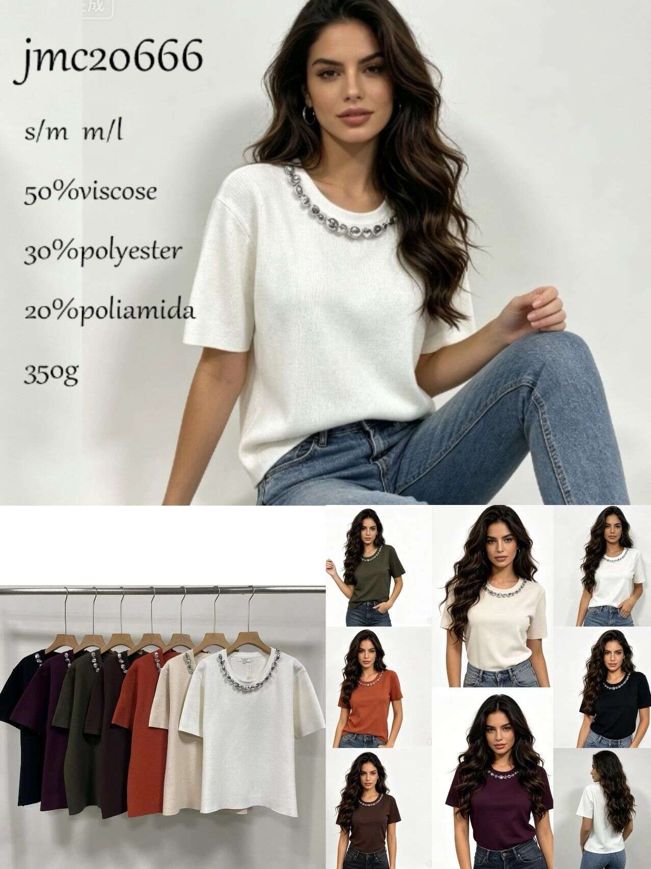 Bluzka OFF WHITE - 9
