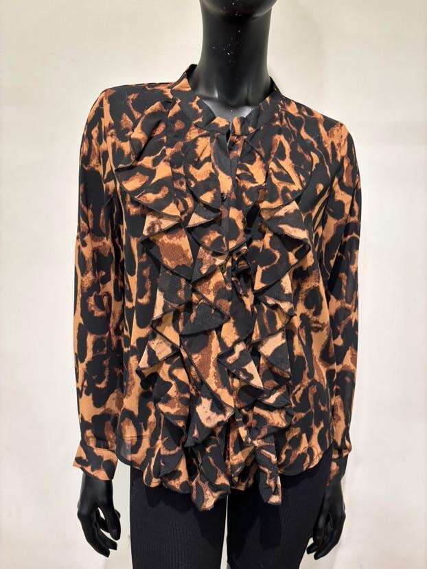 Cropped Faux leather Jacket