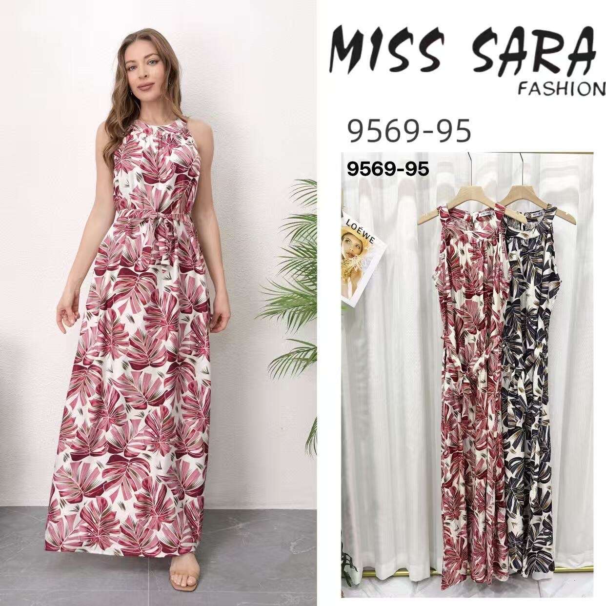 Sukienka TOBACCO Miss Sara Maxi - 3