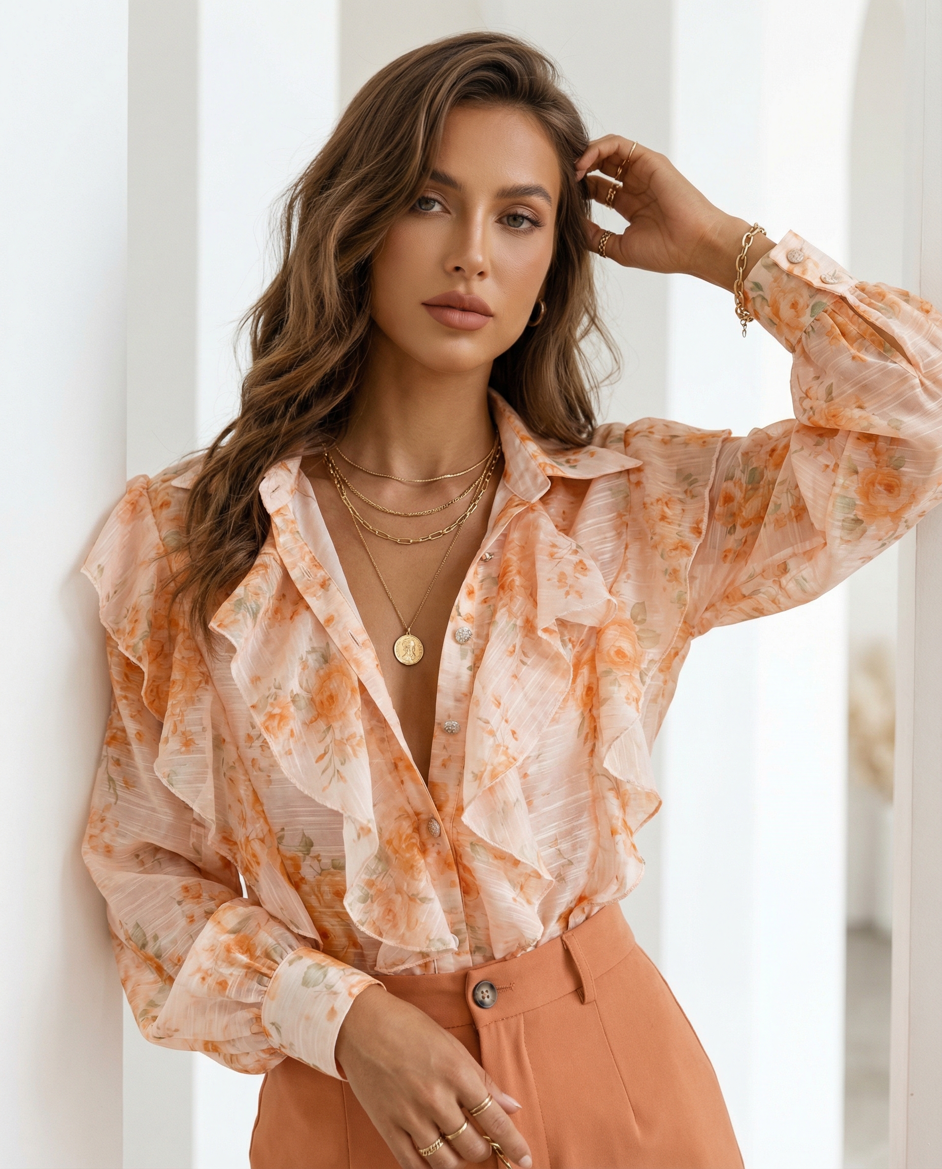 Cropped Faux leather Jacket