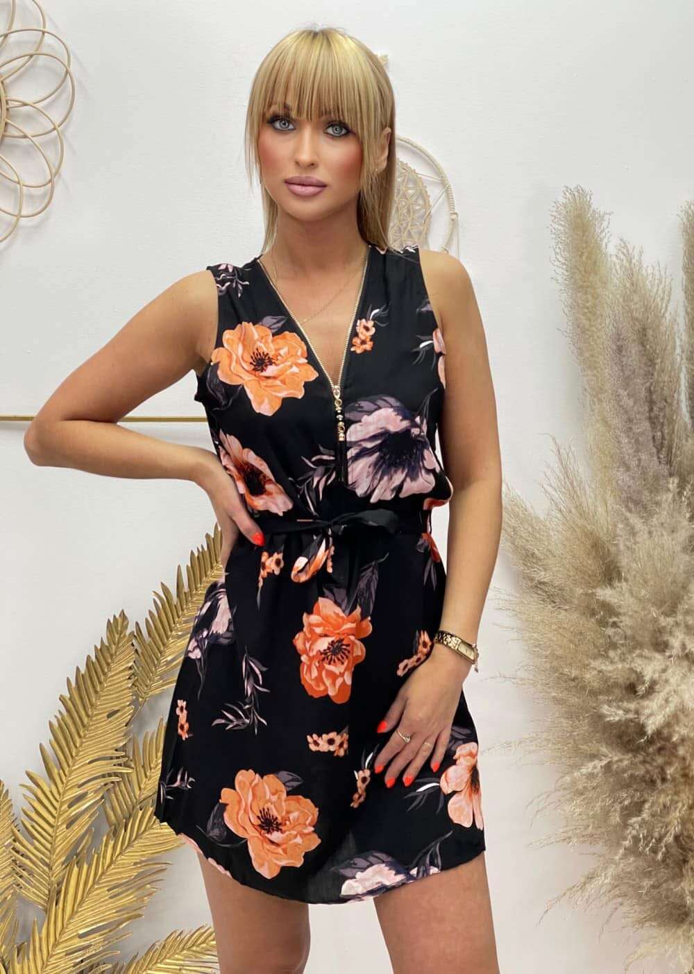 Sukienka KWIAT Miss Sara ZIP