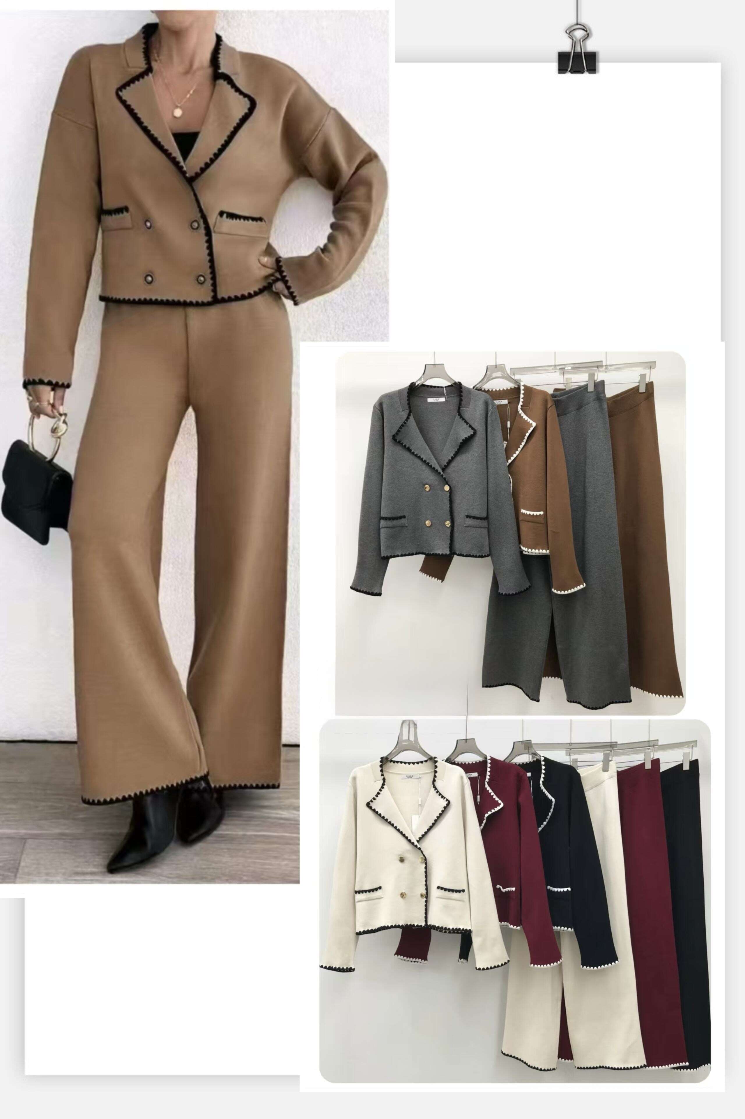 Cropped Faux leather Jacket