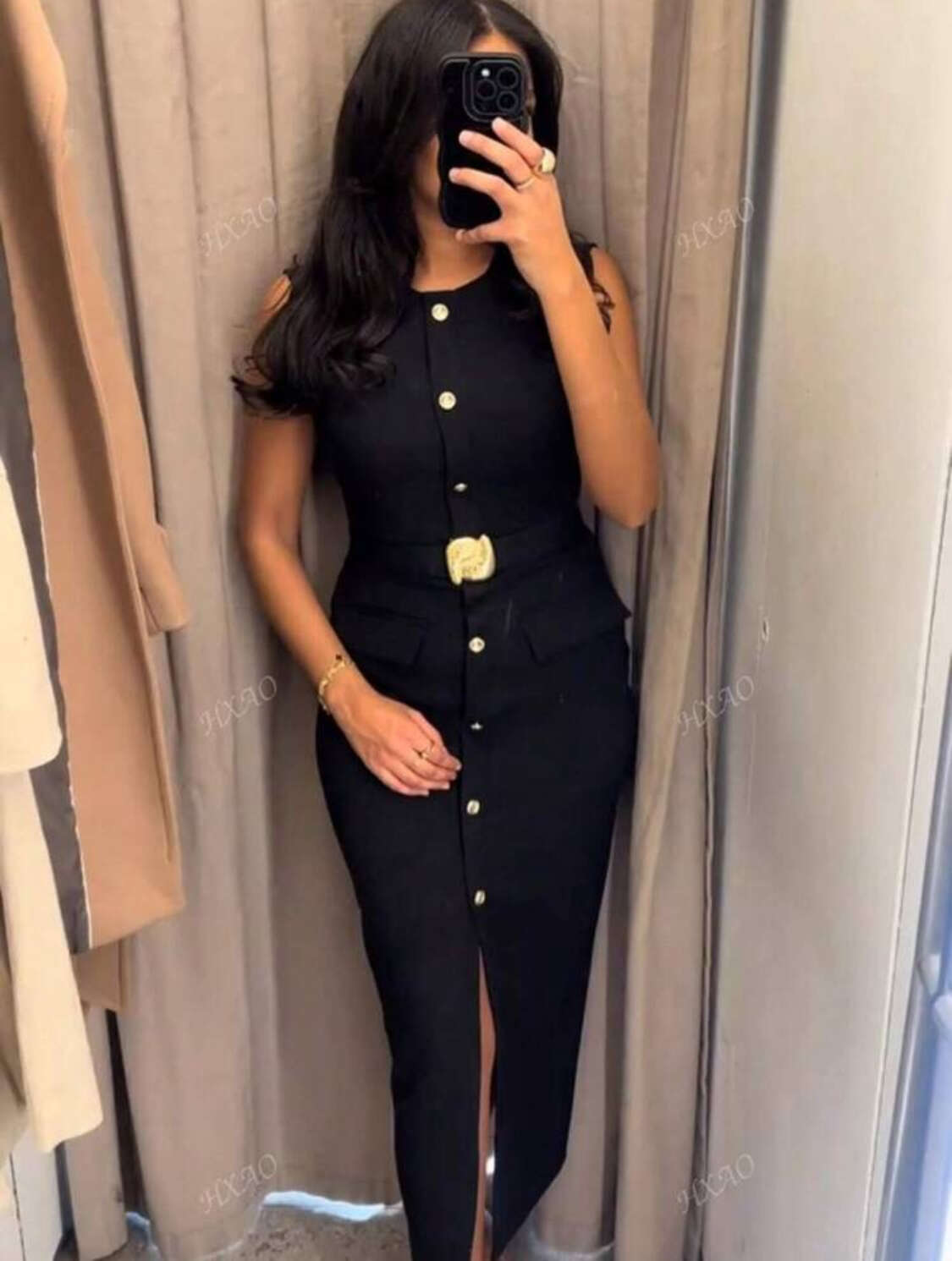Cropped Faux leather Jacket