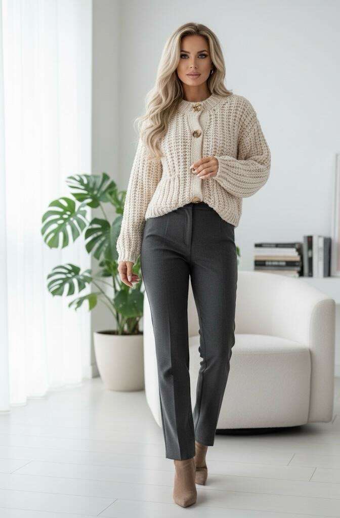 Cropped Faux leather Jacket