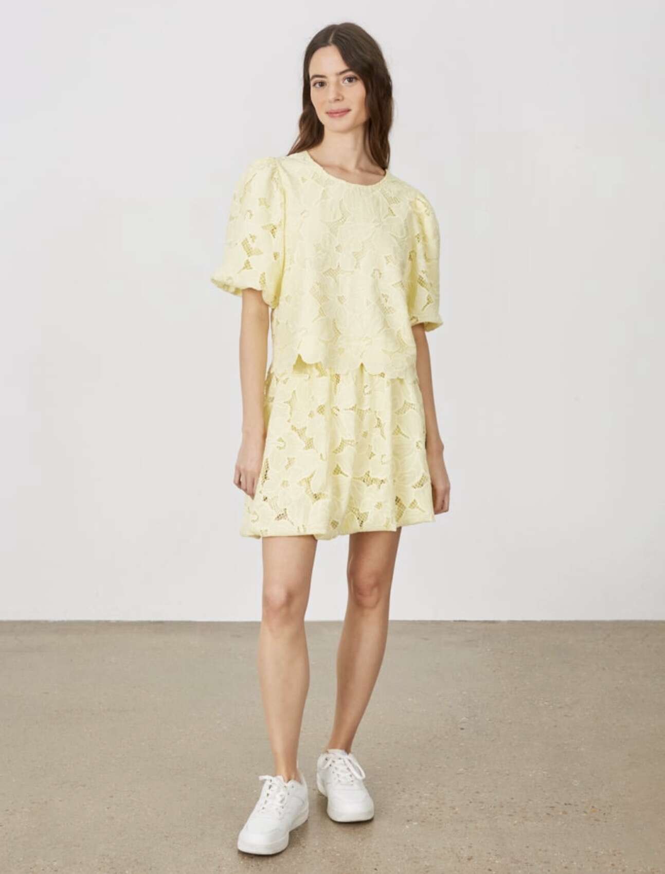 Cropped Faux leather Jacket