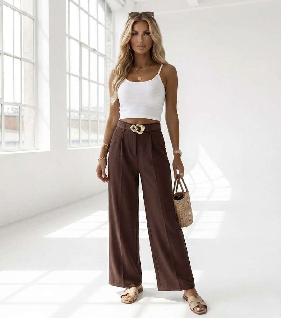 Cropped Faux leather Jacket