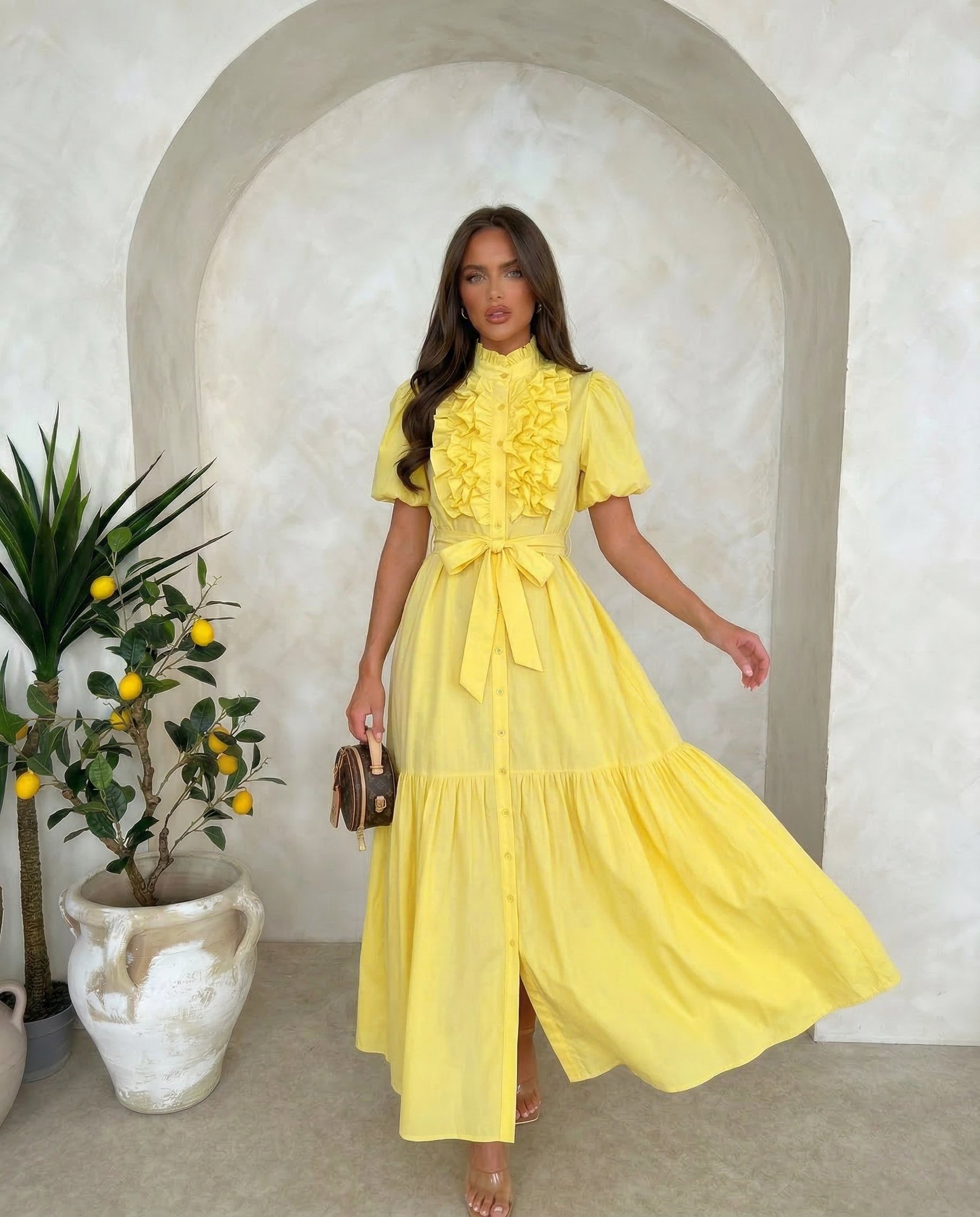 Cropped Faux leather Jacket