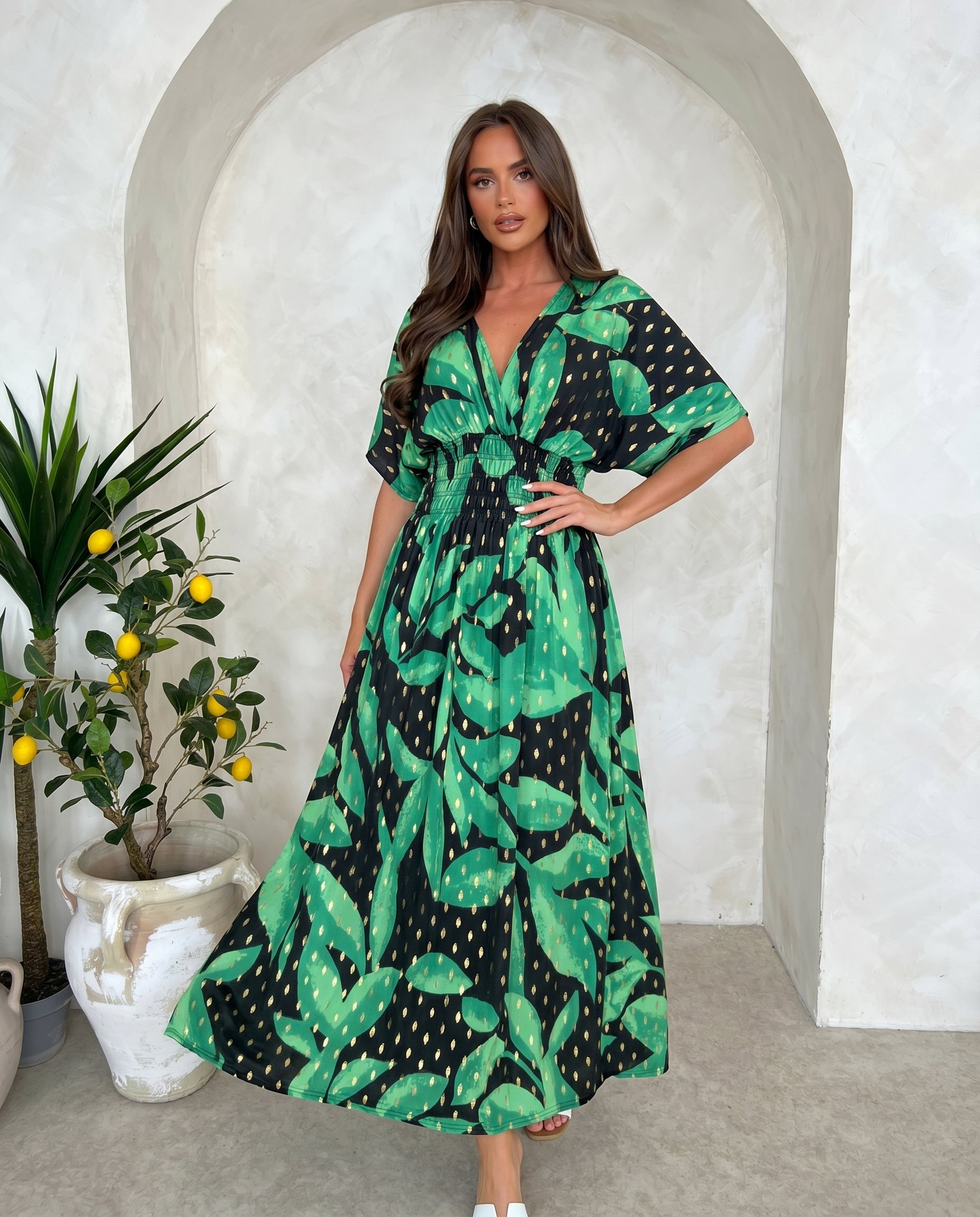 Sukienka DI TREVI Zimny Materiał