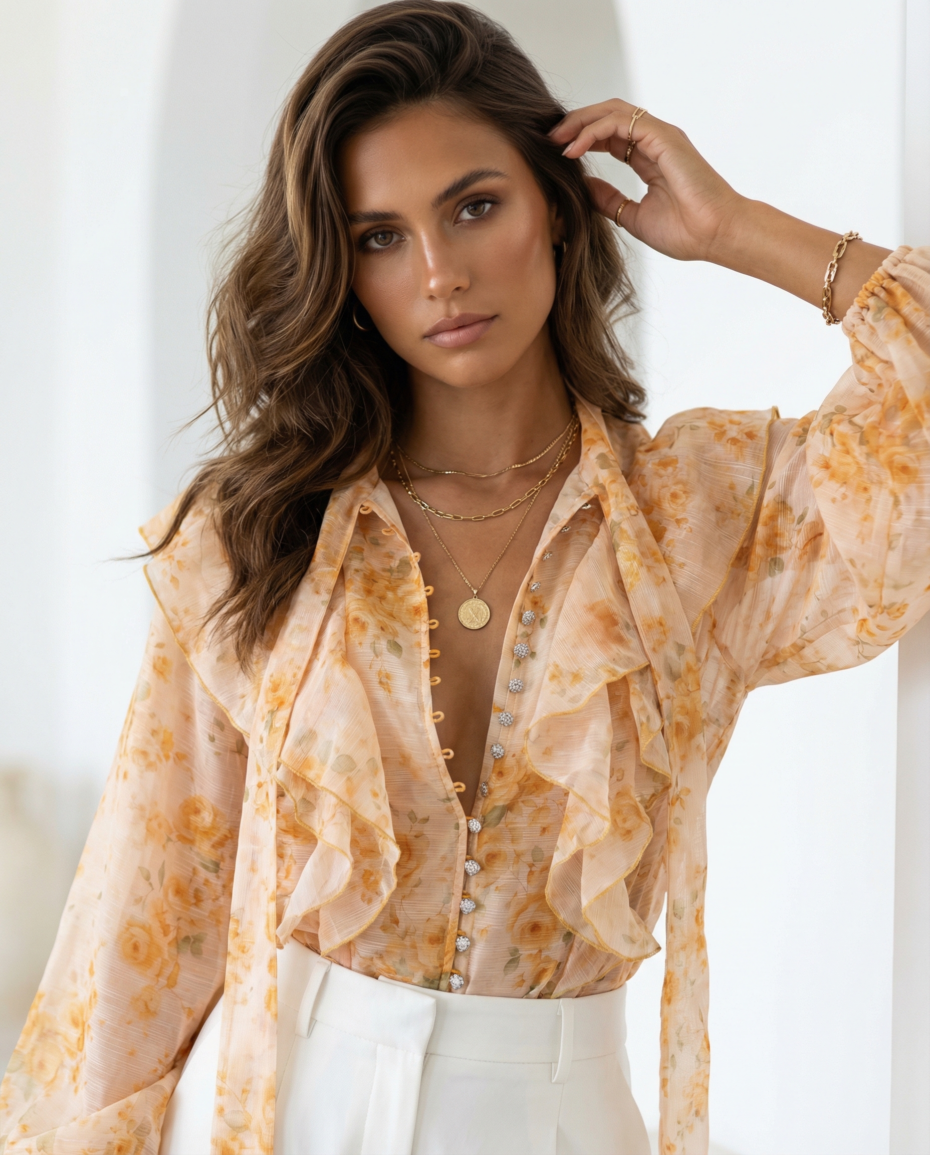 Cropped Faux leather Jacket