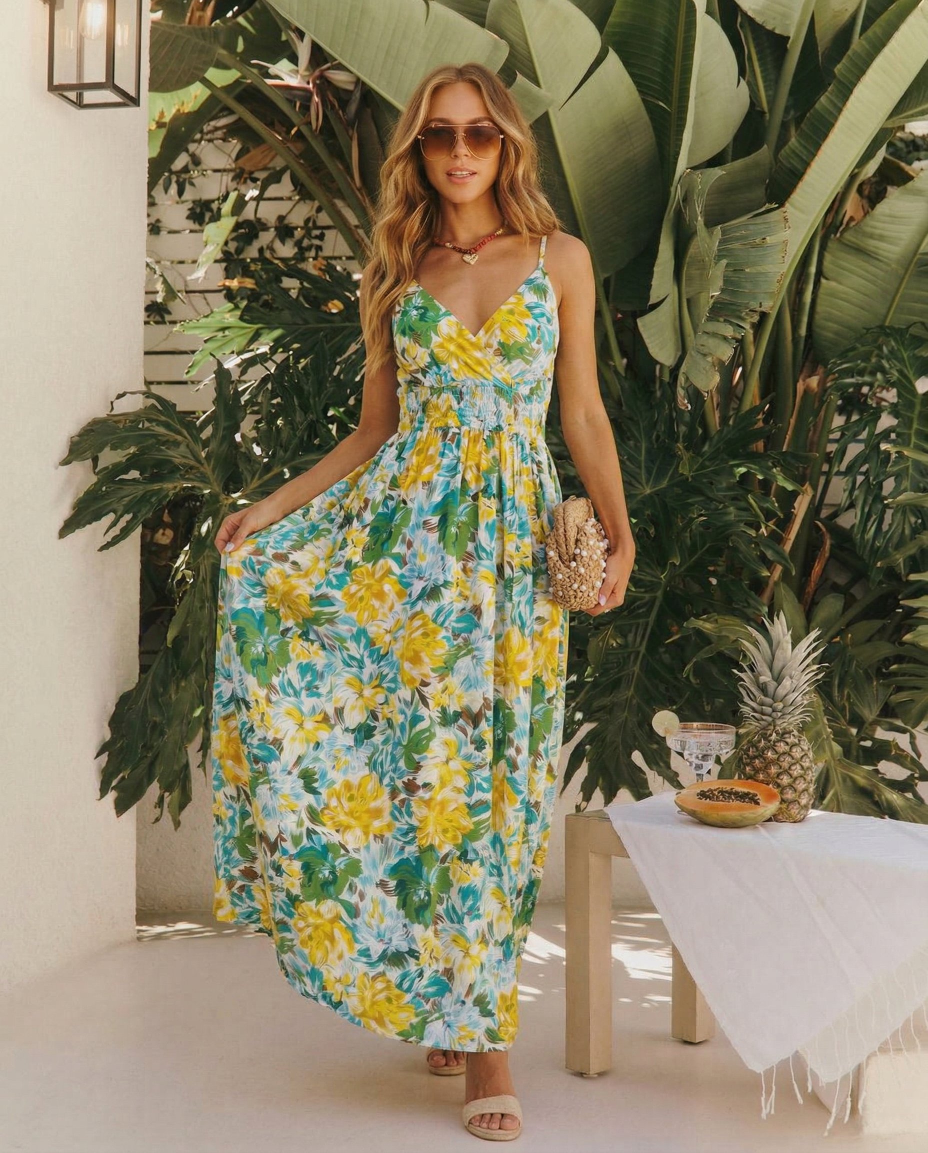 Sukienka SANGRIA Miss Sara Slim