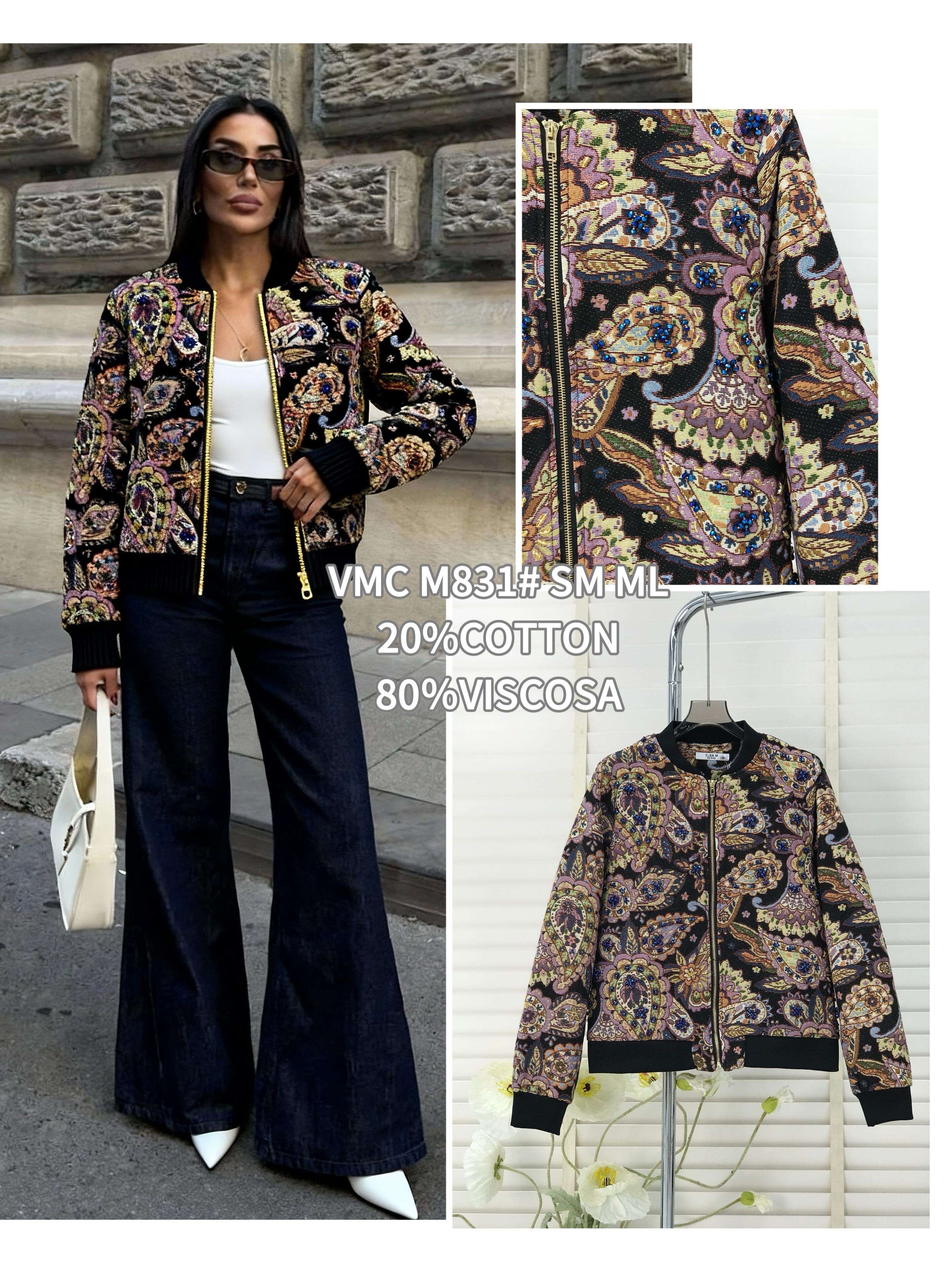 Cropped Faux leather Jacket