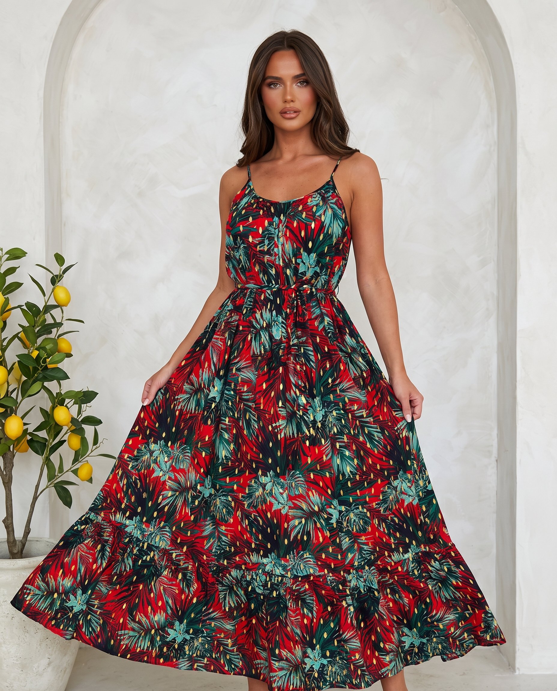 Sukienka HAWAII Miss Sara Oversize