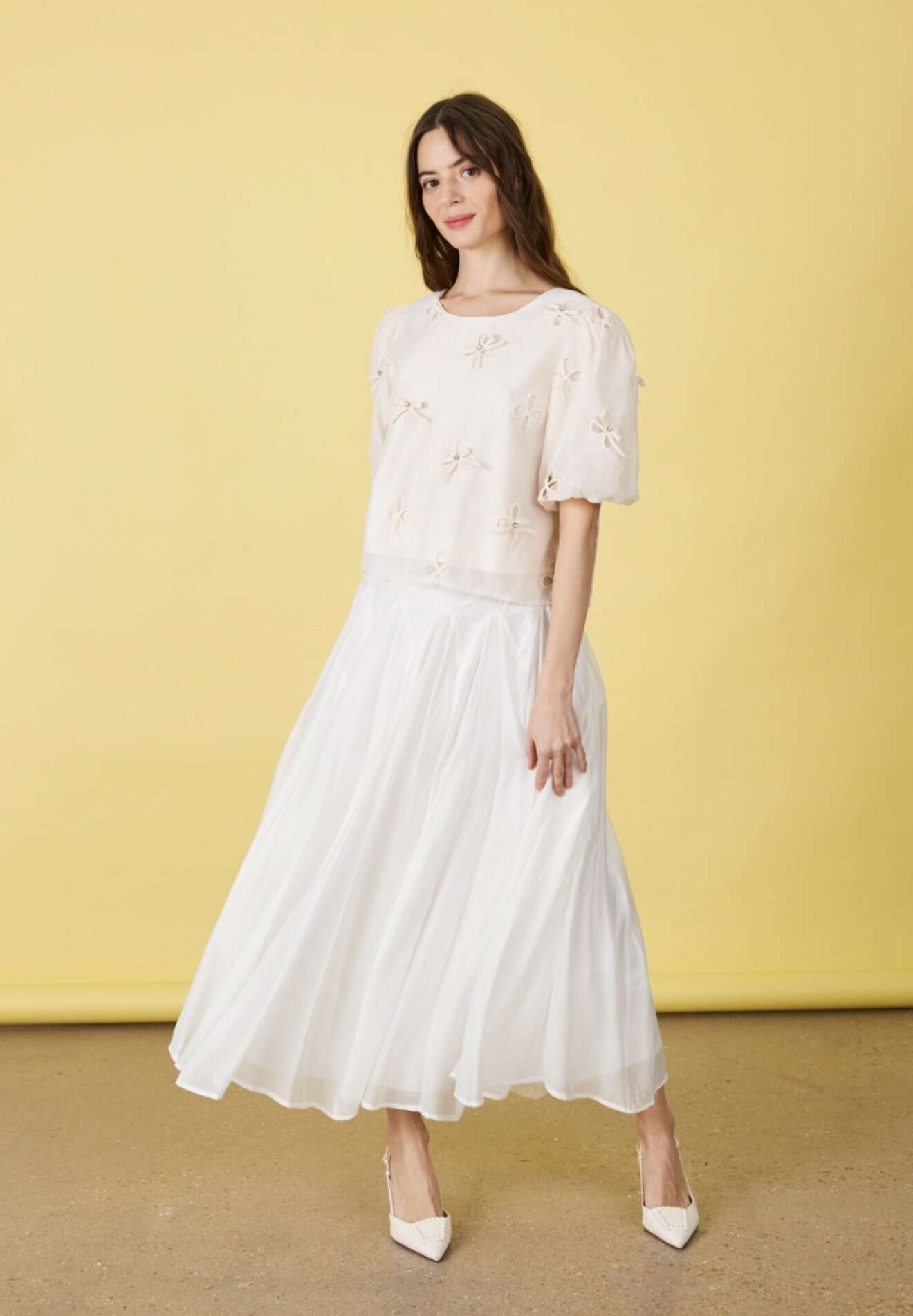 Cropped Faux leather Jacket