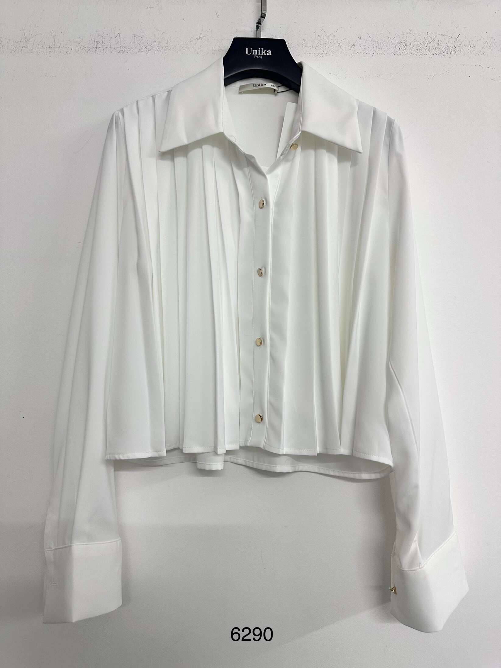 Cropped Faux leather Jacket