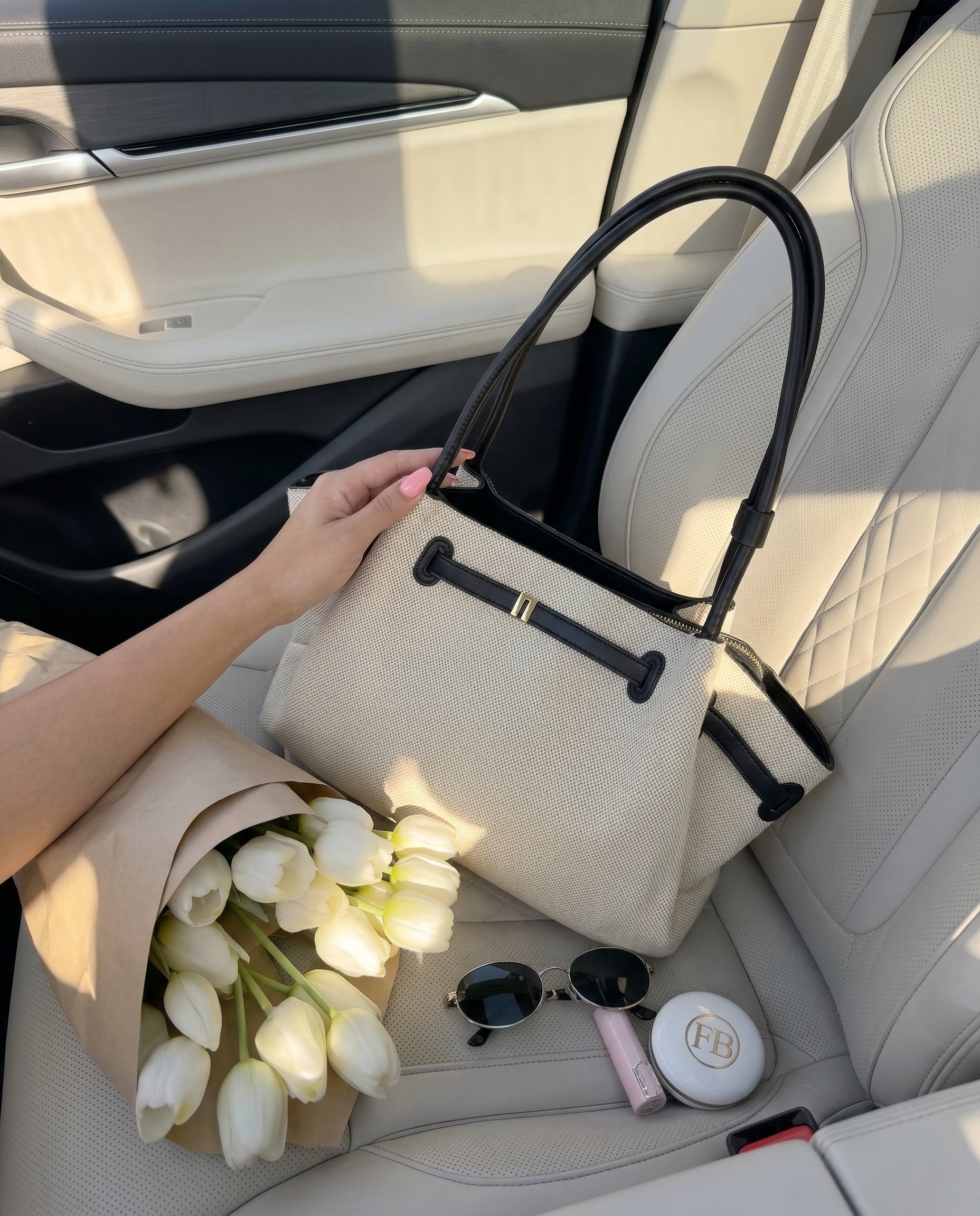 Cropped Faux leather Jacket