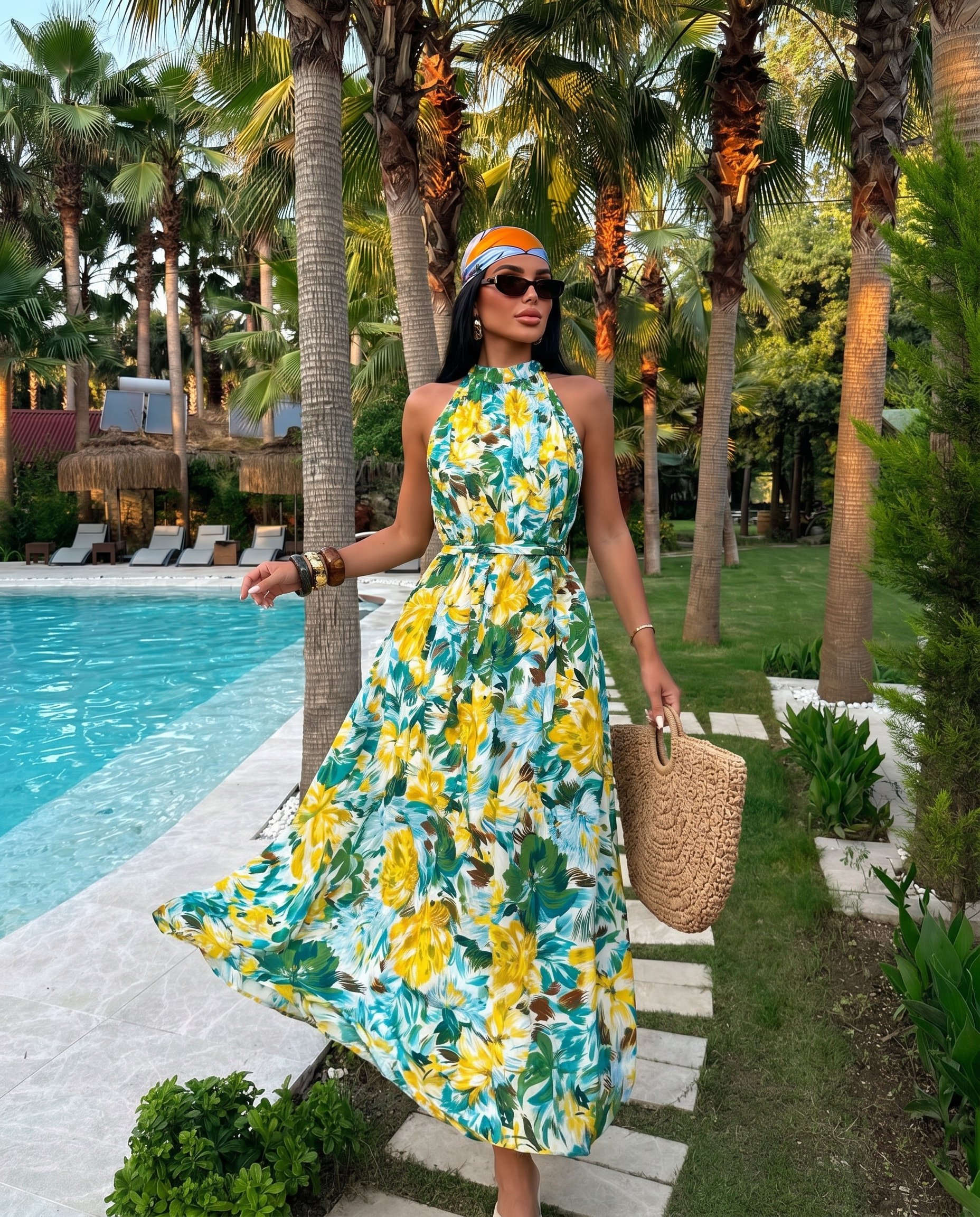 Sukienka SANGRIA Miss Sara Maxi - 4