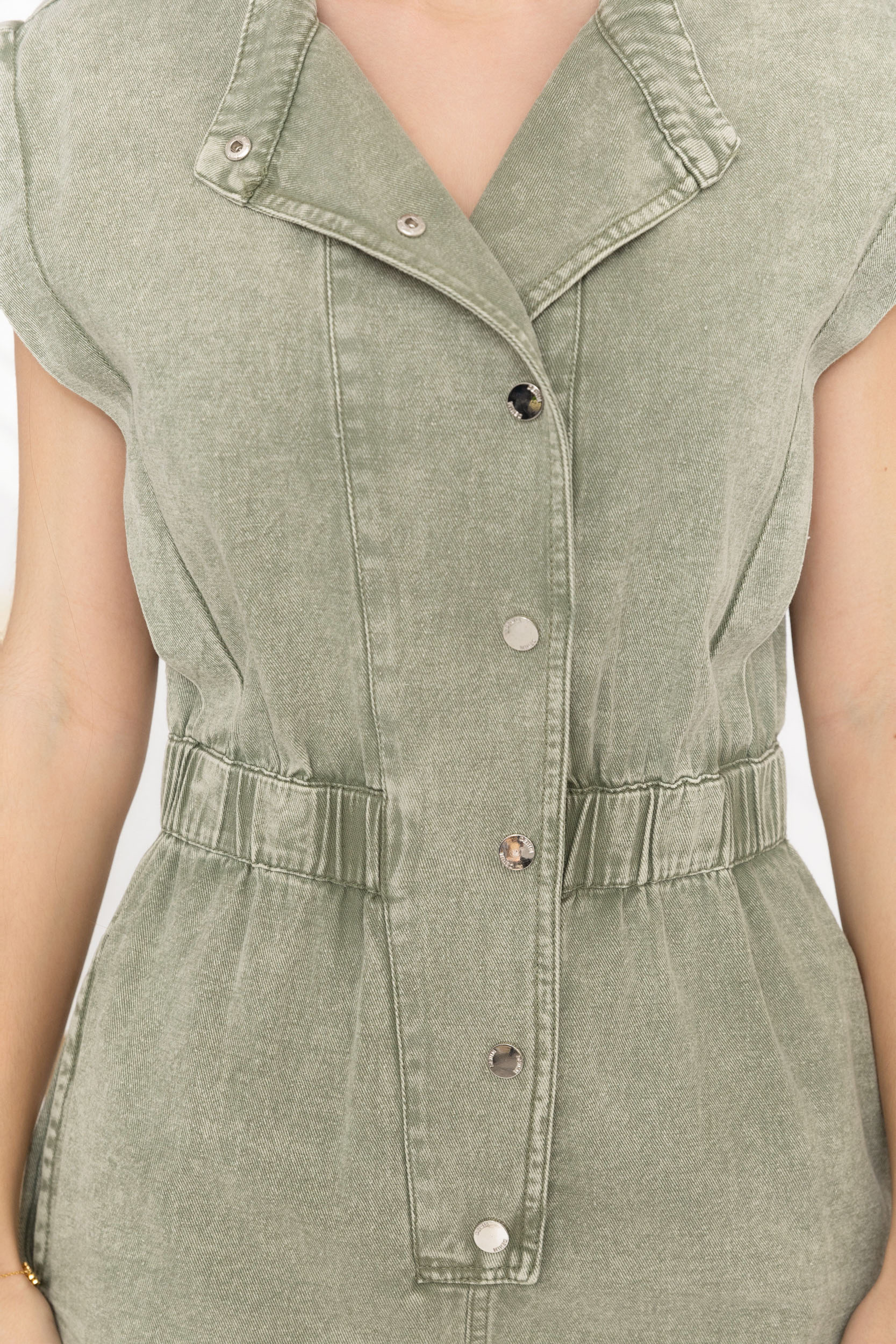Cropped Faux leather Jacket